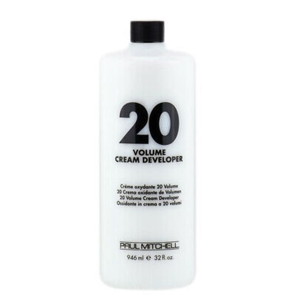 Paul Mitchell Developer 20 Vol. 6% Cream Oxydant Activator 33.8oz 1L