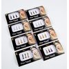 8 Bindi Pack - 24 Combo Bindi Stickers, Multicolored, Silver, Gold, Black