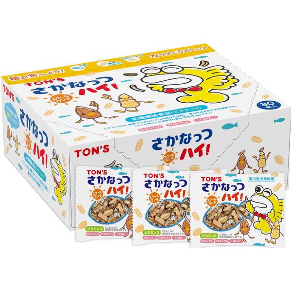 Toyo Nut Foods Toyo Nuts School Lunch, 3.2 oz (7 g) x 30 Bags