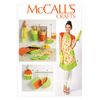 McCall's Ladies Easy Sewing Pattern 6978 Apron & Kitchen Accessories