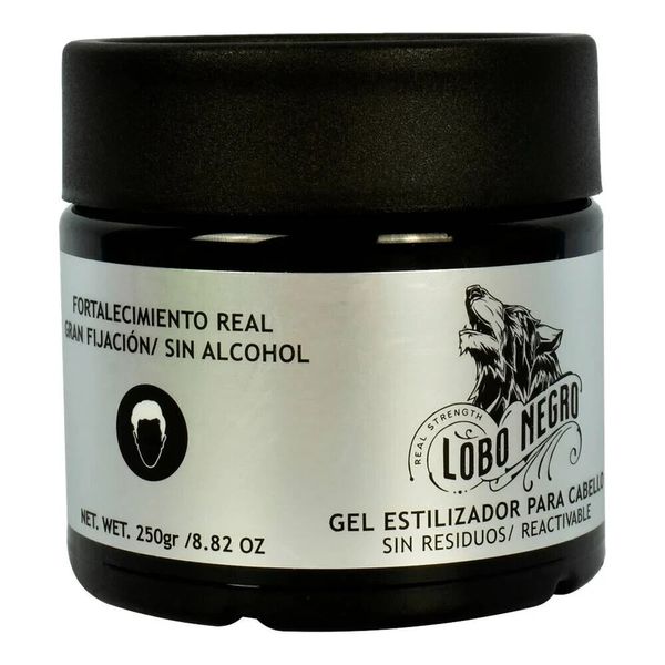 Lobo Negro Cera gel para cabello 250g
