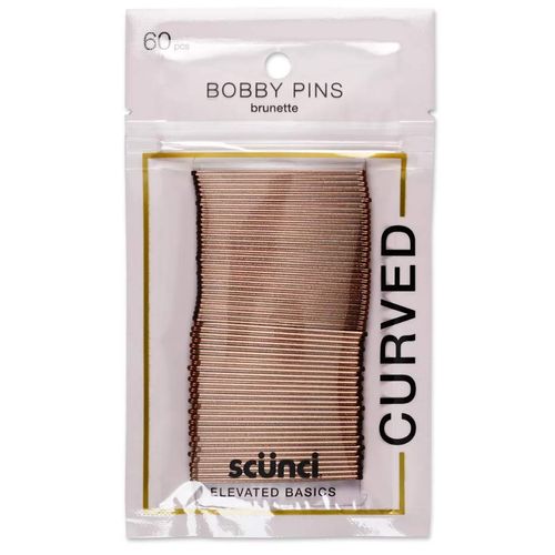 Scunci Curved Bobby Pins - 60pk