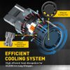 No Hyper Flash 7443 7444NA Switchback LED Turn Signal Parking Lights Bulbs EOA