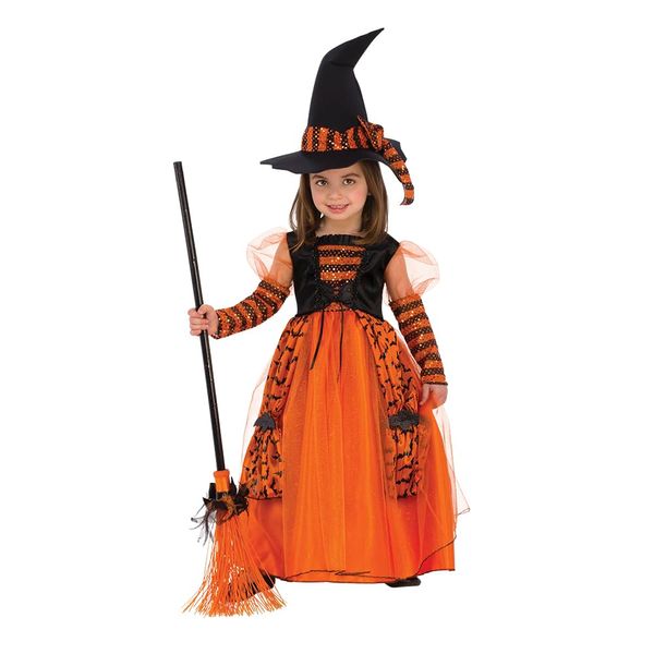 Rubies Girl's Witch Costume, Sparkle, Medium