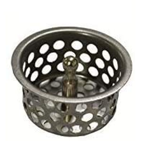 EZ Travel Collection Mini RV Motorhome Sink Strainer (Stainless Steel)