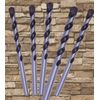 10Pcs 1/2" Masonry Drill Bit Carbide tip Black/White for Concrete Masonry Drill