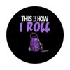 Vacuum Cleaner Funny Housekeeping Cleaning PopSockets Adhesive PopGrip