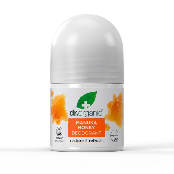 Dr. Organic Manuka Honey Deodorante Roll On, 50ml