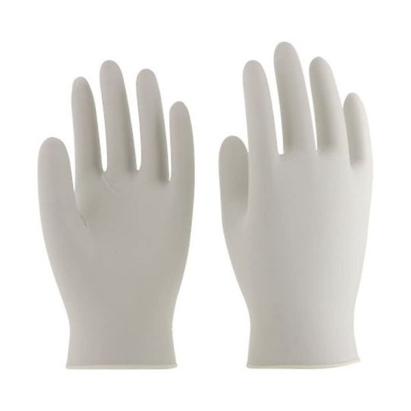 Model Robe NO991 Nitrile Disposable Gloves, 100 Pieces, White, M
