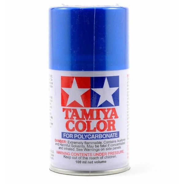 Tamiya 86016 PS-16 Metallic Blue Lexan Spray Paint (3oz)