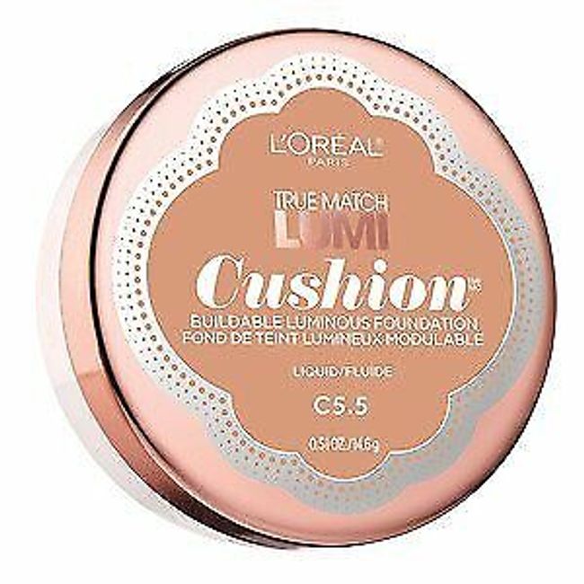 2pc Loreal True Match Lumi Cushion Natural Tan Liquid Foundation