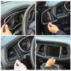 Center Console Dashboard Cover Panel Garnish Bezel For Dodge Challenger 2015+ 