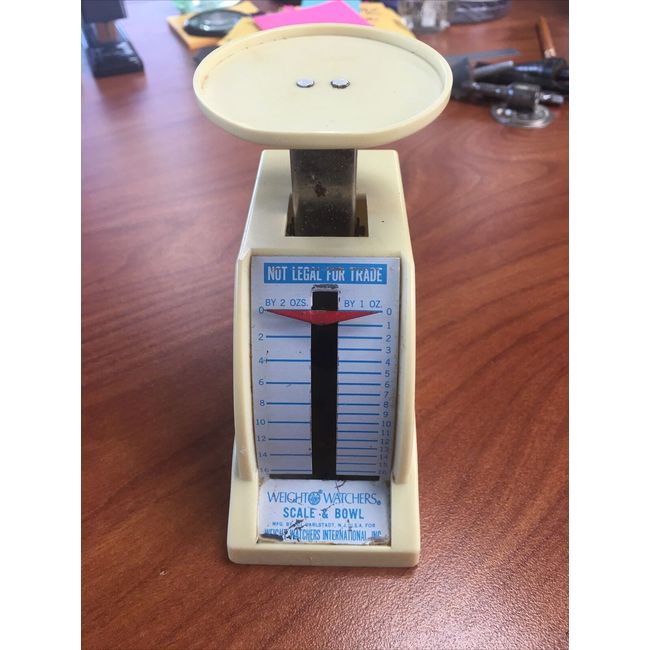 Vintage Weight Watchers Scale. Food Measurements Scale. 