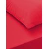 Sapphire Collection 300 Thread Count 100% Egyptian Cotton Fitted Sheets (Double, Red)