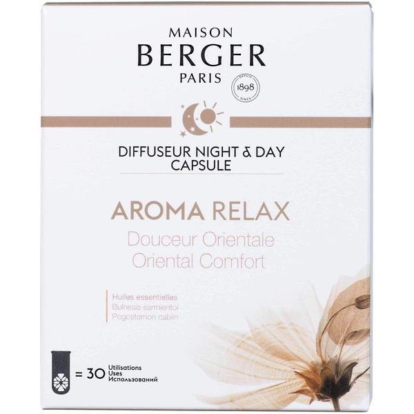 MAISON BERGER Aroma Relax Capsule Night&Day Diffuser