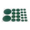 24 x Sheet of Felt Protective Pads Assorted Sizes (20 PER Sheet)