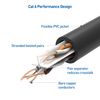 Cable Matters 10Gbps Snagless Cat 6 Ethernet Cable 20 ft (Cat 6 Cable, Cat6 Cable, Internet Cable, Network Cable) in Black
