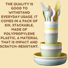 Pack of 6 X IKEA - KALAS Children Color Bowls