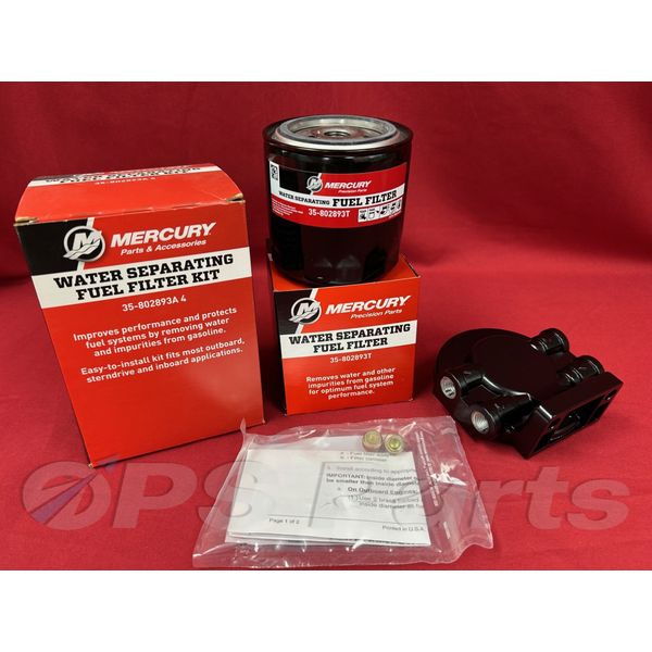 New/OEM Mercury Water Separating Fuel Filter Kit - Part# 802893A4