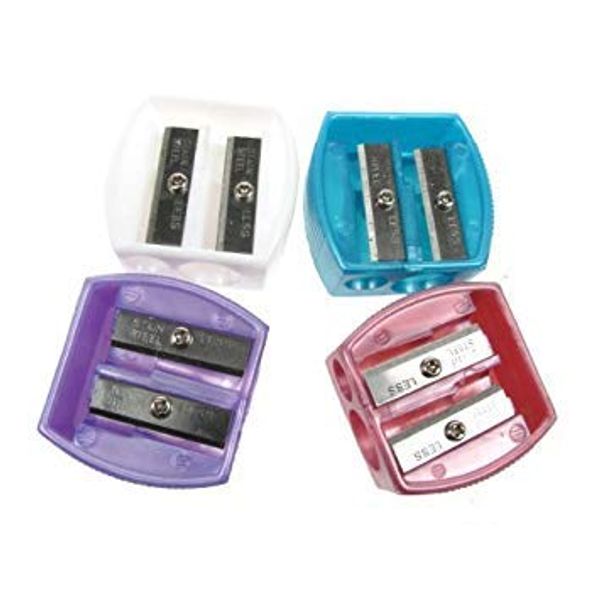 Body Collection Double Make-Up Pencil Sharpener Purple by Body Collection