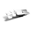 Single Edge Razor Blade 10 Pack - Straight Edge Razor - Ten Super Sharp Flat Blades in Convenient Storage Dispenser - Heavy Duty SK5 Oven Scraper Razor Tool Refills - Single Sided Blade - Easy Install