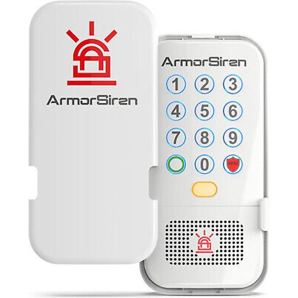 Portable Security Door Alarm 120dB Siren Motion Detection w Smartphone App 045