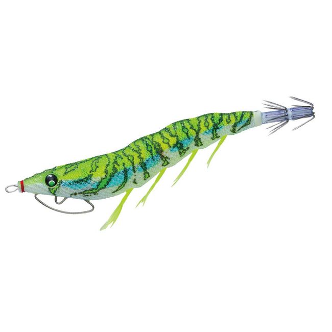 Duel EZ-Q Cast Squid Fishing Lure, Squid Fishing Tackle, Bait, Rattle, Fishing Tools, No. 3.5 A1773-LMDM 02: Noctilucence Green Green, Bigfin Reef Squid