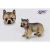 Wolf Cub Standing Plush Soft Toy by Hansa. 25cmL. 6727