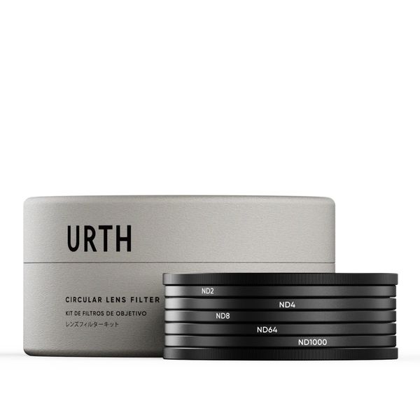 Urth 58mm ND2, ND4, ND8, ND64, ND1000 ND Filter Kit (Plus+)