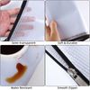 A5 Plastic Wallets Folder Zip Wallets Zipped Wallets Ziplock Bags Zipper Bag - 24PCS Black