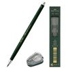 TK® Pencil Sharpener with Collection Container + TK9071 Leads H + TK9400 Pencil