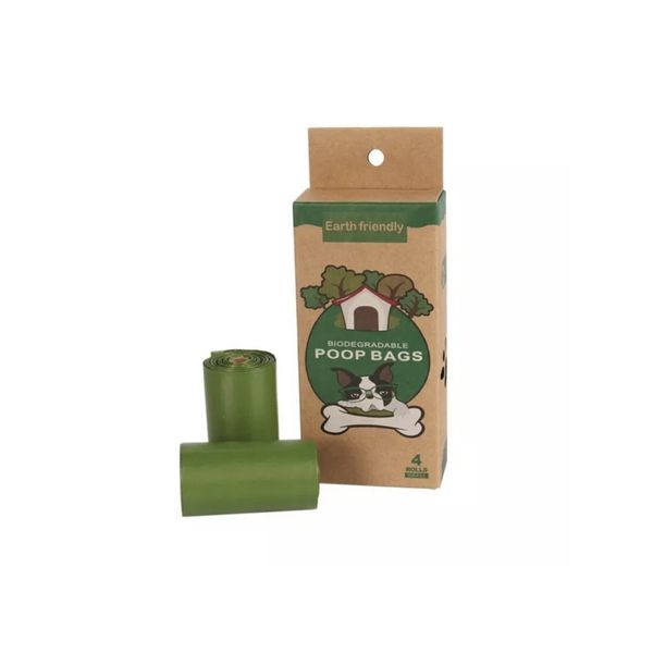 Biodegradable Dog Poop Bags 4 Rolls Eco Friendly Leakproof Pet Waste Bag