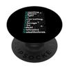 Funny Combination Acronym Quote Math PopSockets Swappable PopGrip