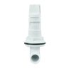 Attwood 4125-7 Adjustable Polypropylene Livewell Pump or Livewell Aerator Spray Head for 3/4-inch Hose