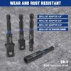 WORKPRO 39PC Magnetic Nut Driver Set SAE&Metric Impact Drill Driver Bit 1/4" Hex