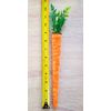 Orange Velvet Wrapped Easter Carrots Spring Craft Decoration Carrot Bundle Decor