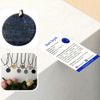 VIE Coin Pendant, Black Cord (Lapis Lazuli)