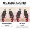 Wireless XLR Microphone System for Dynamic Microphone PA System and Audio Mixer
