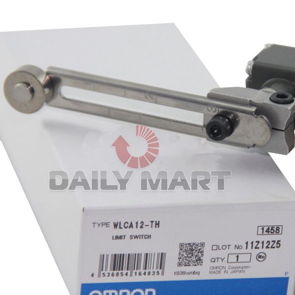 NEW Omron WLCA12-TH Long-life Two-Circuit Limit Switch, Adjustable Roller Lever
