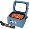06017 8-Quart Nomad Traveling Slow Cooker, Blue