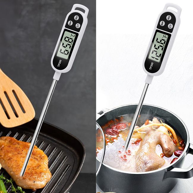 TP300 Digital Kitchen Thermometer For Meat Water Milk Cooking Food