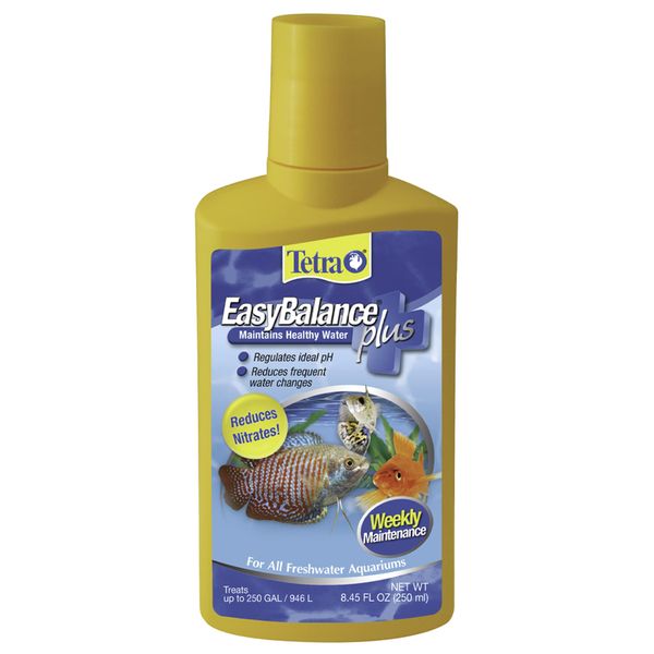 Tetra EasyBalance Plus 8.45 Ounces, Weekly Freshwater Aquarium Water Conditioner,Golds & Yellows