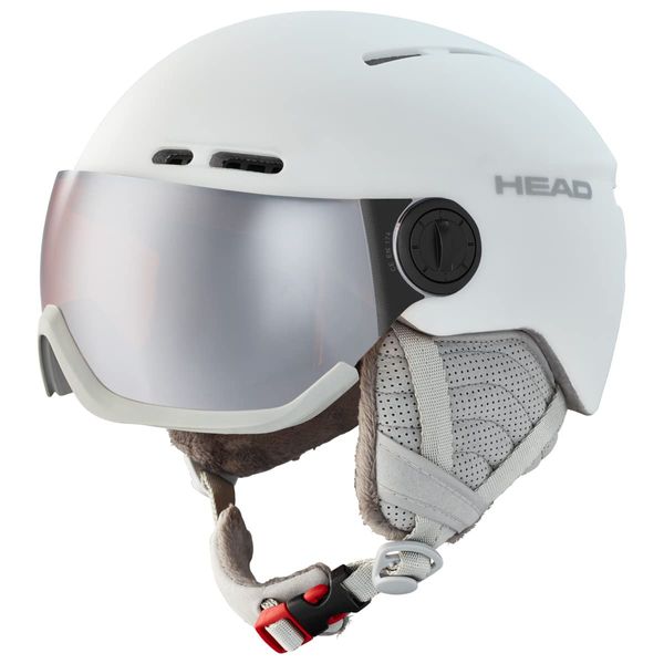 HEAD Women's Queen Ski Helmet, White, M/L EU
