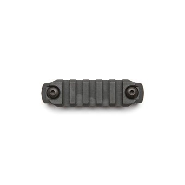 Bravo Company Rail Section Polymer Picatinny Rail Section, Black, Mlok Compatible, 3"