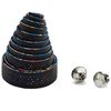 Cinelli 3D Super Caleido Handlebar Tape, Black