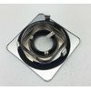 EL2440N ELCO 4" NICKEL Low Voltage Gimbal Square Adjustable Ring Trim