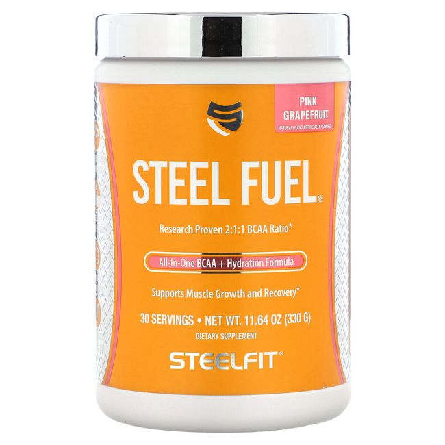 Steel Fuel, Pink Grapefruit, 11.64 oz (330 g)