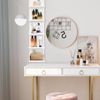 5 Tier Wall Shelf Unit,Vertical Column Shelf Floating Storage Home Decor Organiz