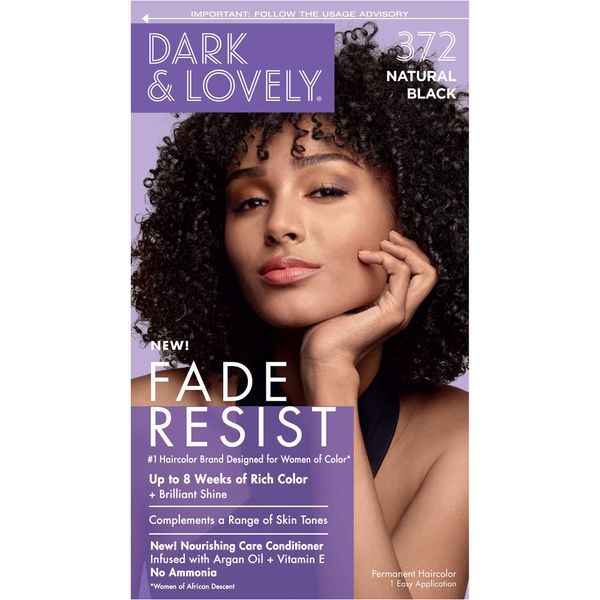 Dark & Lovely Color #372 Natural Black