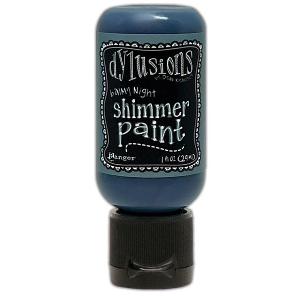Dylusions Shimmer Paint 1oz-Balmy Night